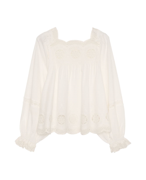 SISSEL EDELBO SOLEIA TOP OFF-WHITE